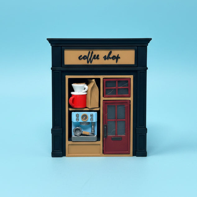 Main Street Storefront Fidget Clicker