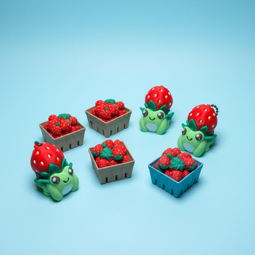 Strawberry Delight Fidget Clickers