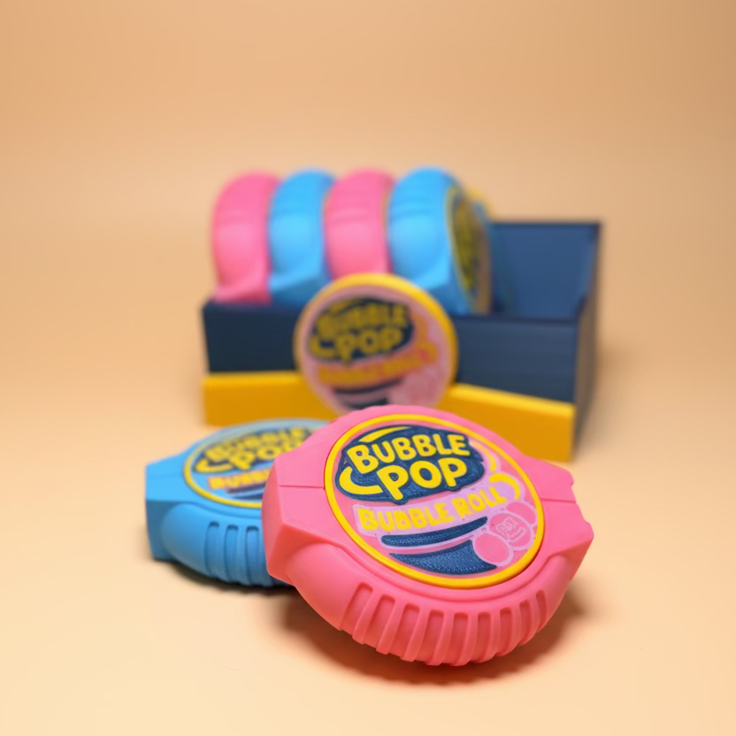 Bubblegum fidget clicker
