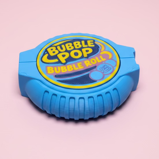 Bubblegum fidget clicker
