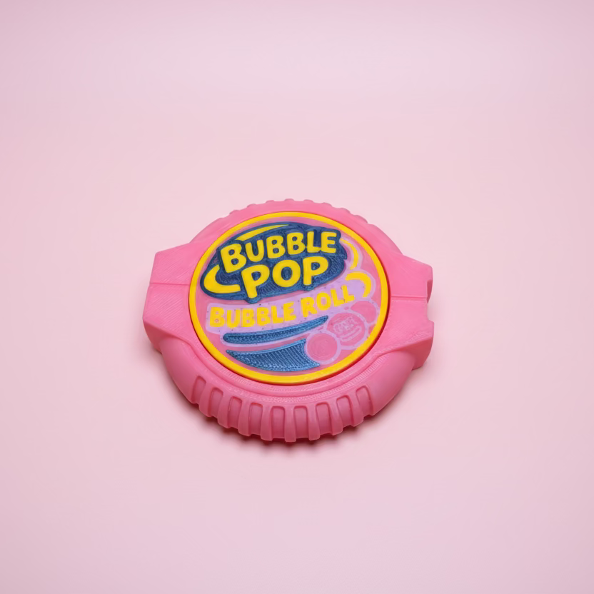 Bubblegum fidget clicker
