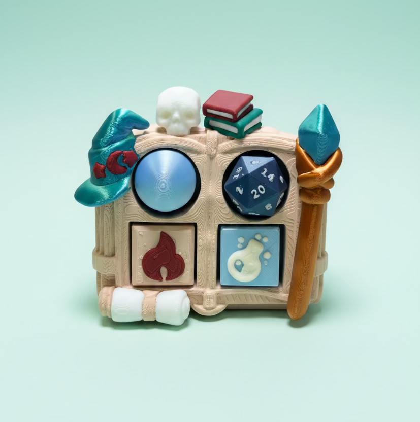 Wizard Spellbook Fidget Clicker
