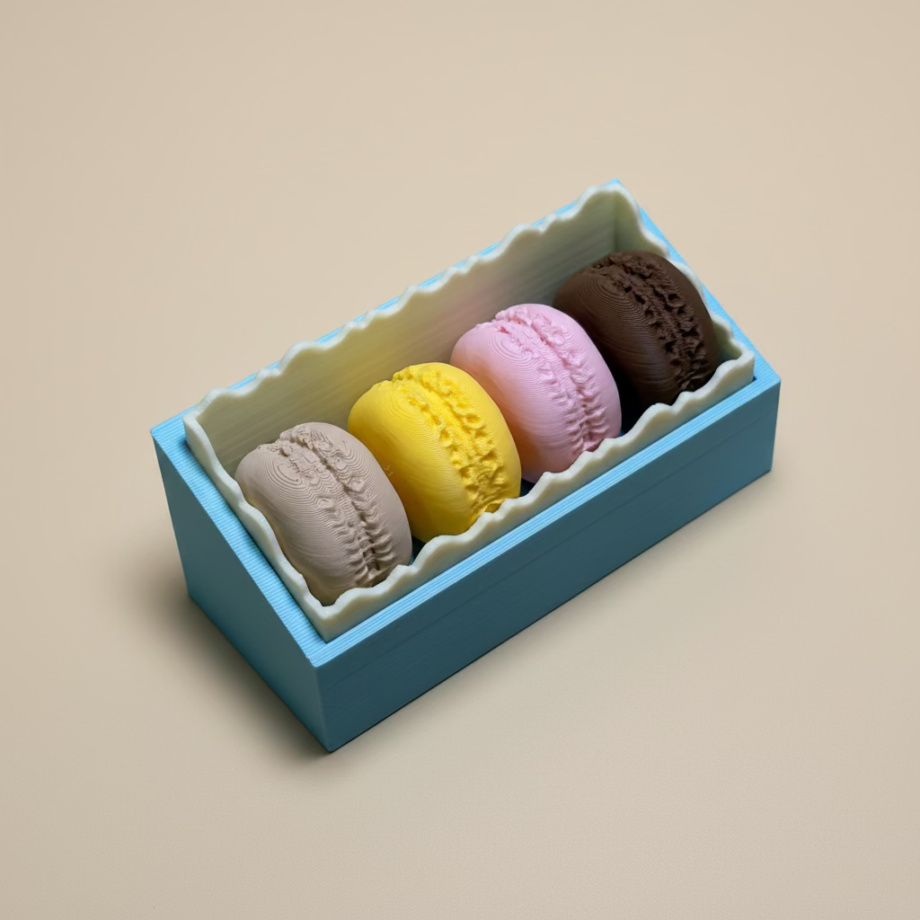 Macaron Box Fidget Clicker